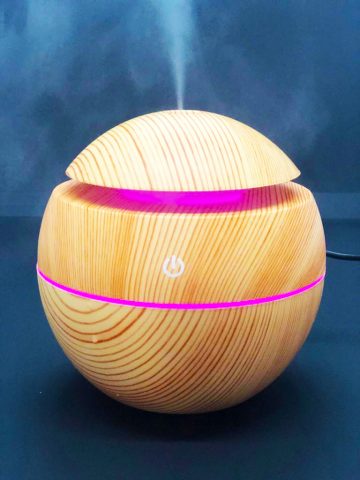 USB AROMA DIFFUSER WOOD EFFECT