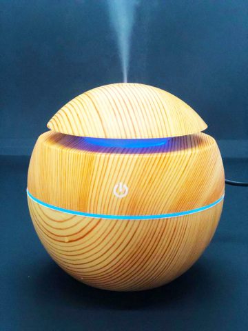 USB AROMA DIFFUSER WOOD EFFECT