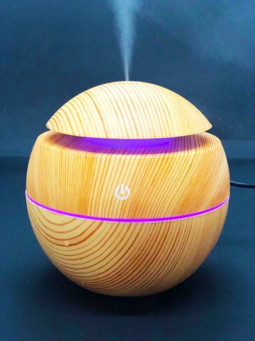 USB AROMA DIFFUSER WOOD EFFECT