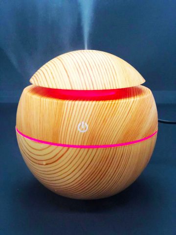 USB AROMA DIFFUSER WOOD EFFECT