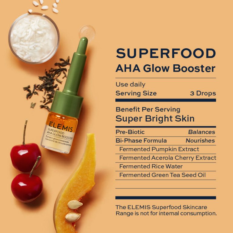 Elemis Superfood AHA Glow Booster Iconic Beautique