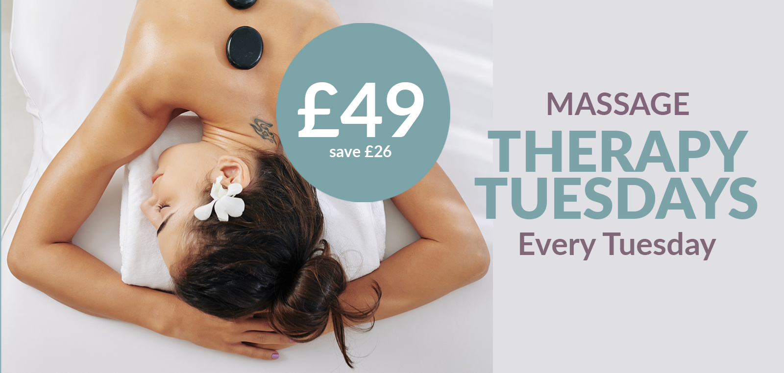 Therapy Tuesday Offer banner image
