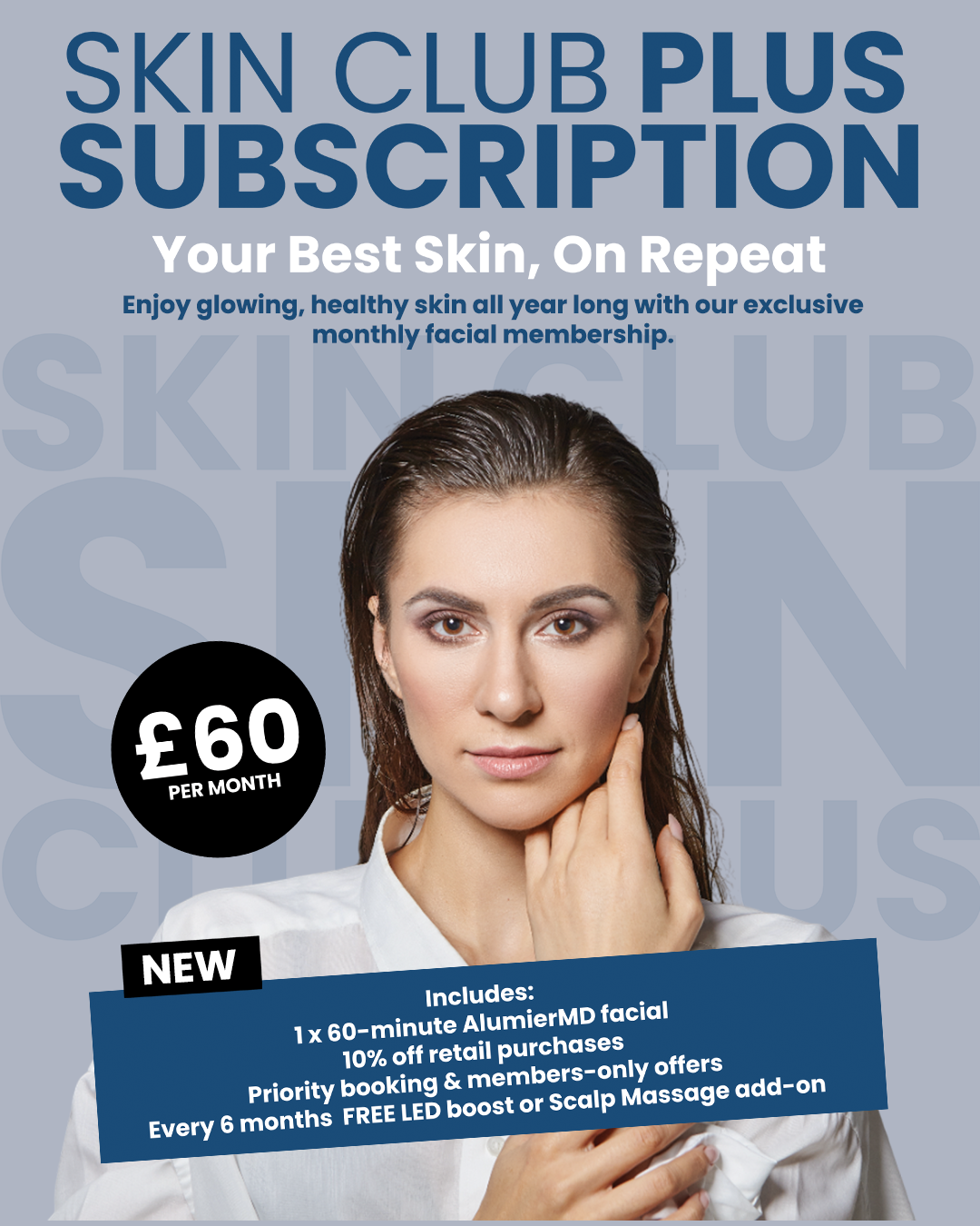Skin Club Plus Membership | Monthly Facials in Evesham | ICONIC Beautique